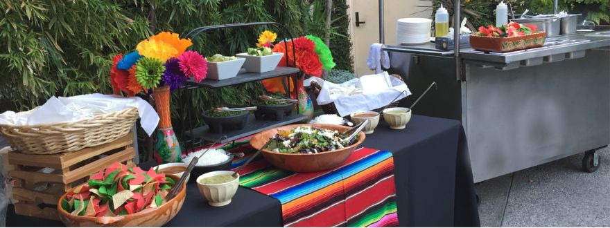 Creative Catering Themes in Los Angeles